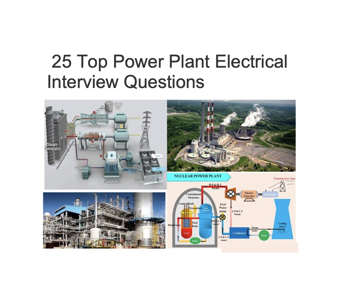 25 Top Power Plant Electrical Interview Questions