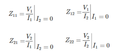 How To Find Z Parameters of Two Port Network