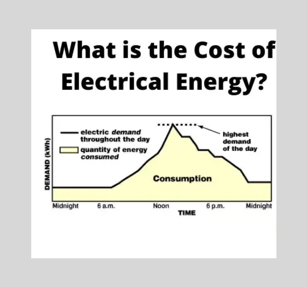 Cost of Electrical Energy