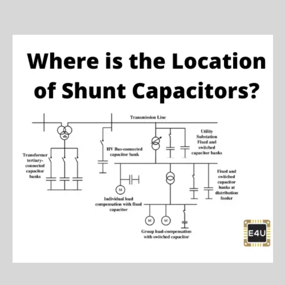 Location of Shunt Capacitors