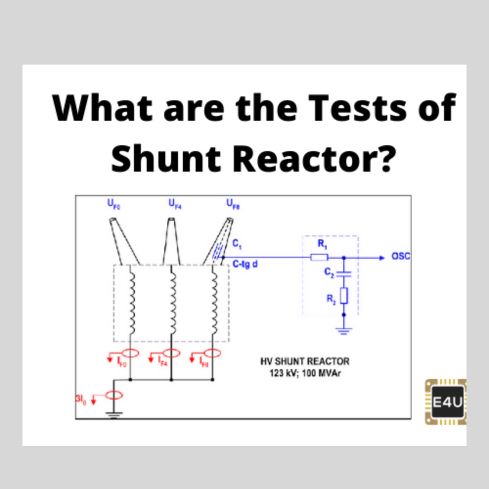 How to Test a Shunt Reactor: A Comprehensive Guide