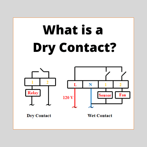 Dry Contacts: What is it? (Dry Contact vs Wet Contact, Examples)