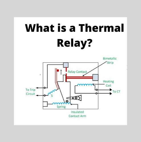 Thermal Relay Working Principle Construction of Thermal Overload Relay