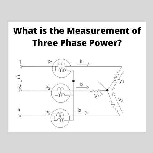 Measurement of Three Phase Power