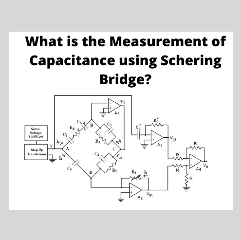 Schering Bridge Measurement of Capacitance using Schering Bridge