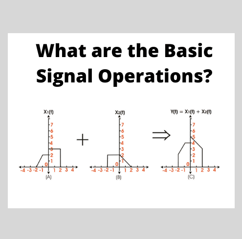 Basic Signal Operations