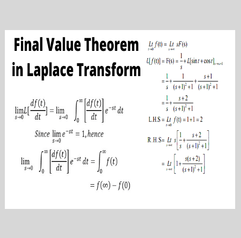 Final Value Theorem in Laplace Transform (Proof & Examples)