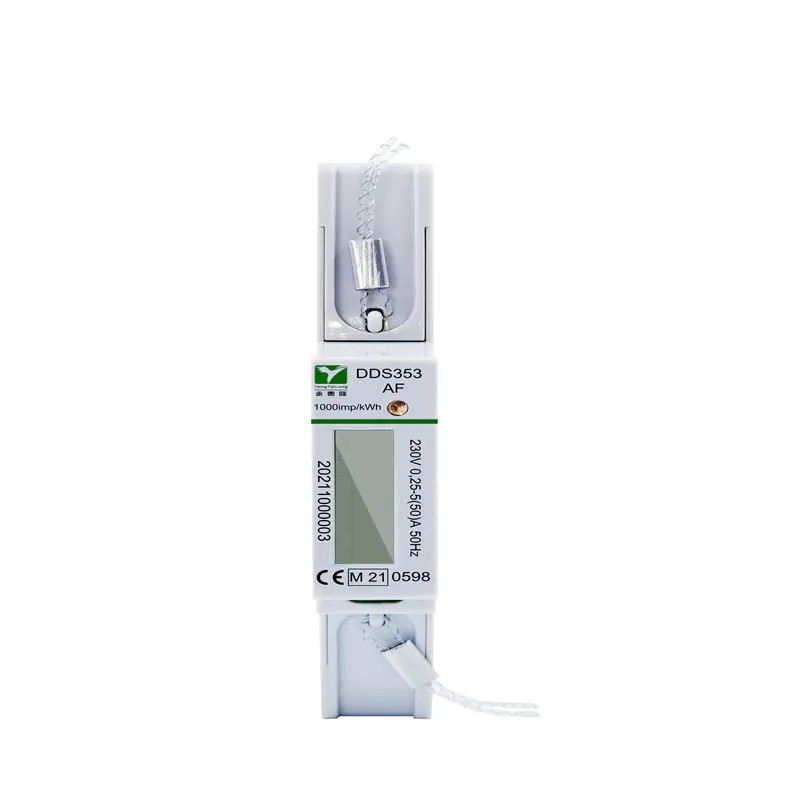 Din Rail Electricity Meter Single Phase Company with LCD Display