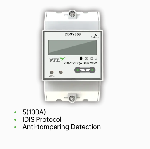 Single Phase Din Rail Electric Prepayment Meter with GPRS Communication